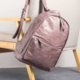 Рюкзак, ретро сумка для путешествий для отдыха, ноутбук, бизнес-версия, 2020, из натуральной кожи