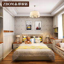 Zhibang Fanfei whole house custom bedroom wardrobe custom study balcony cabinet custom classical style Sicily