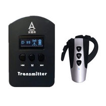 Tour guide travel wireless lecturer one-to-many visit conference receiving headset tourist scenic spot Bluetooth commentary headset headset