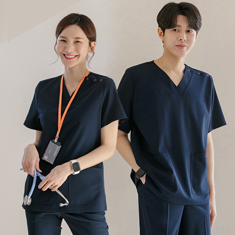 Oral Hospital Surgery Suit Men's Summer Han Edition Customized Thin speed dry sashimi hand washing with a large size for a doctor's work