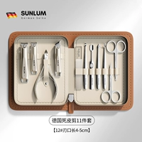 (Коричневый) Мертва-кожаная порезана 11 штук [Немецкий вторичный лезвие Seiko]