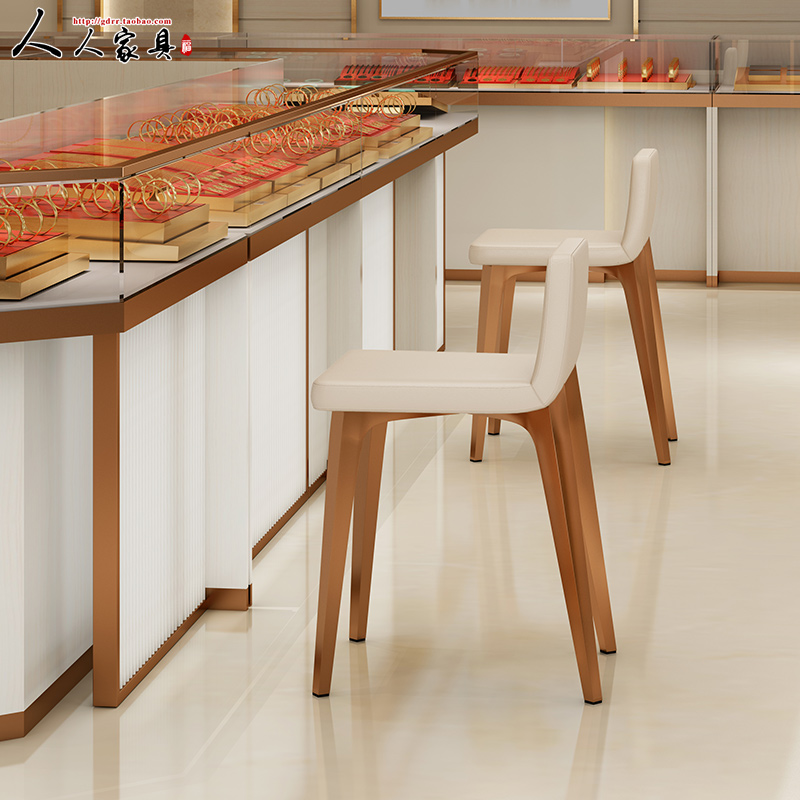 High chair Bar Bar Modern simple backfront bench jewelry shop counter dedicated household high foot bar chair