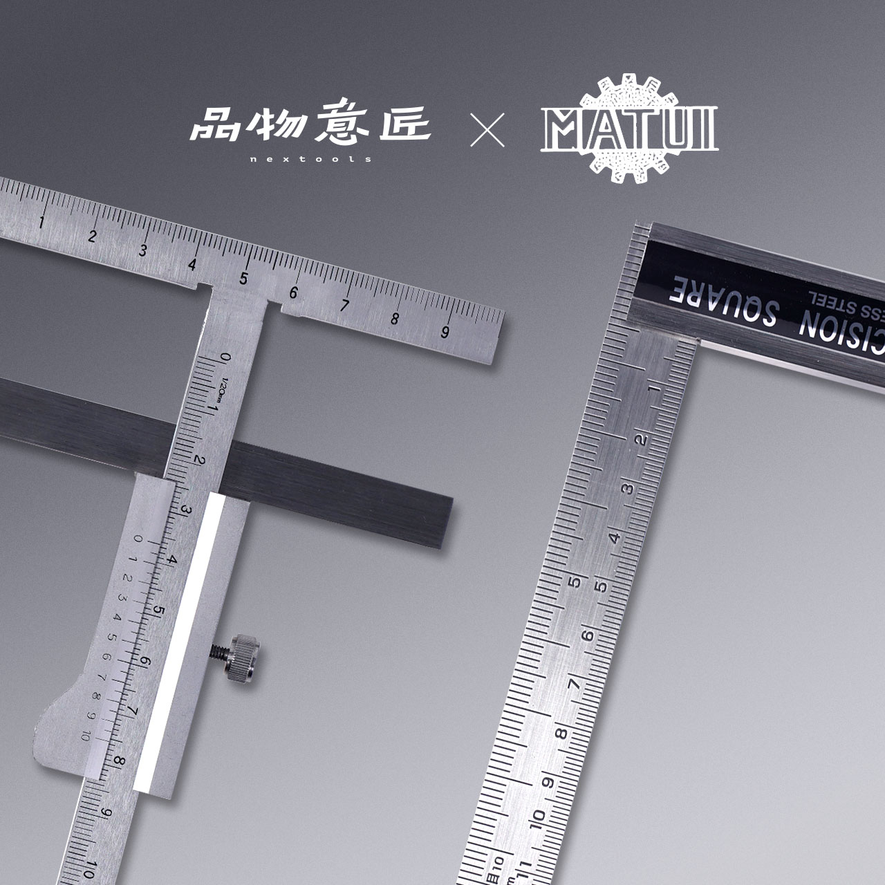 Pine Well Precision Angle Ruler 90 Degrees Carpentry Drawing Scribe Mark Calliper height and wide seat right angle Multi-functional stainless steel Japan