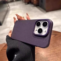 [Темно-фиолетовый] Металлический каркас ★ Полностью закрыт от падения ★ Без отпечатков пальцев