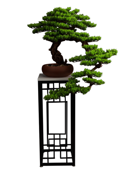 Large Artificial Welcoming Pine Green Plant Floor Decoration for Entrance, Hotel, Living Room, Hallway, Fake Tree Bonsai Potted Ornament
