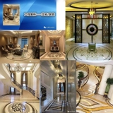 Мраморная головоломка Pinjo Puzzle Topping Elevator Tile Simple China -Европейский обеденный отель Полевой пол R8