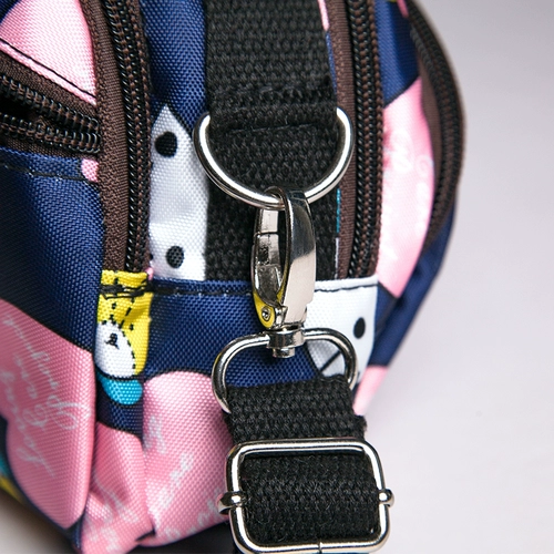 Свежая небольшая небольшая сумка, сумка через плечо, портативная маленькая сумка на одно плечо для матери и ребенка, коллекция 2023, ткань оксфорд