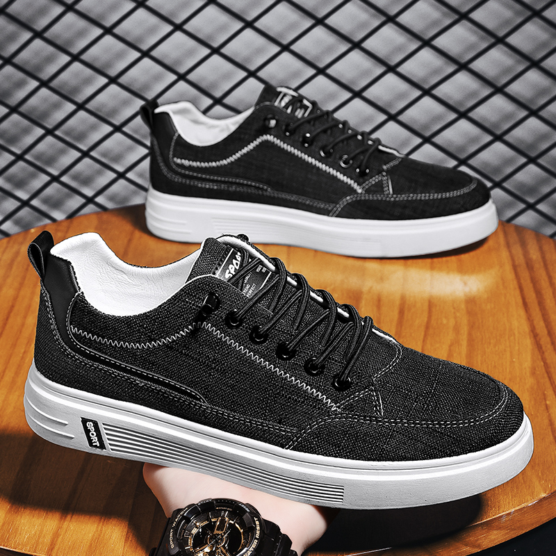 2026 New Summer Breathable Canvas Shoes for Men, Low-Top Old Beijing Cloth Shoes, Thin Youth Work Shoes, Men's Sneakers