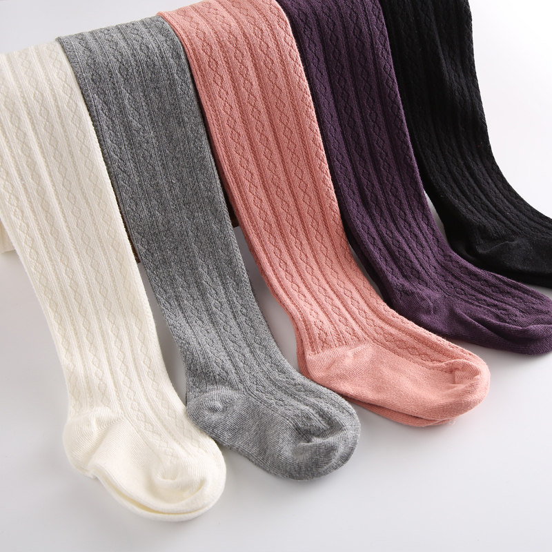 Girl Pants Socks Spring Autumn Children Dance Socks White CUHK Boy Girl Baby Girl Swarm With Pants Socks Thick