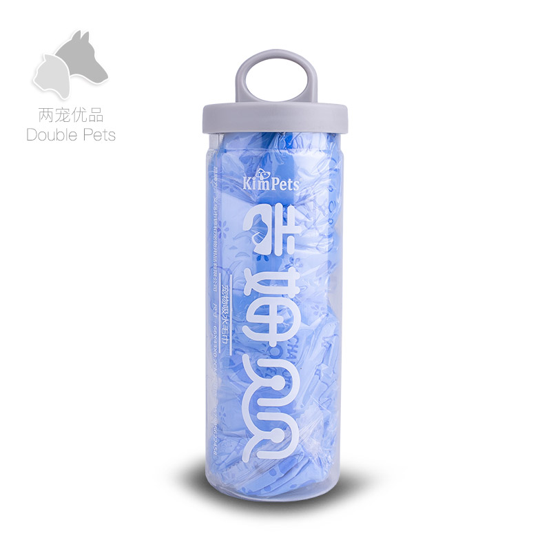 Pet Pooch Chain Barrel Large Imitation Deer Leather Water Absorbent Towel Super Super Absorbent Thickened Bath Shower Towel Pet Used