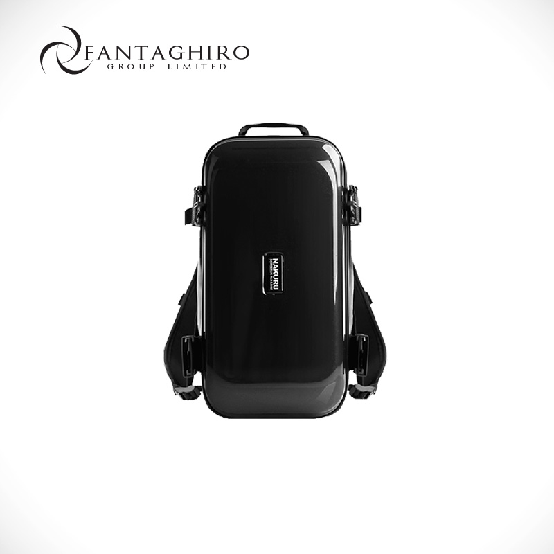 Net red backpack men hard shell motorcycle bag women's premium sense travel backpack ins tide large capacity computer school bag