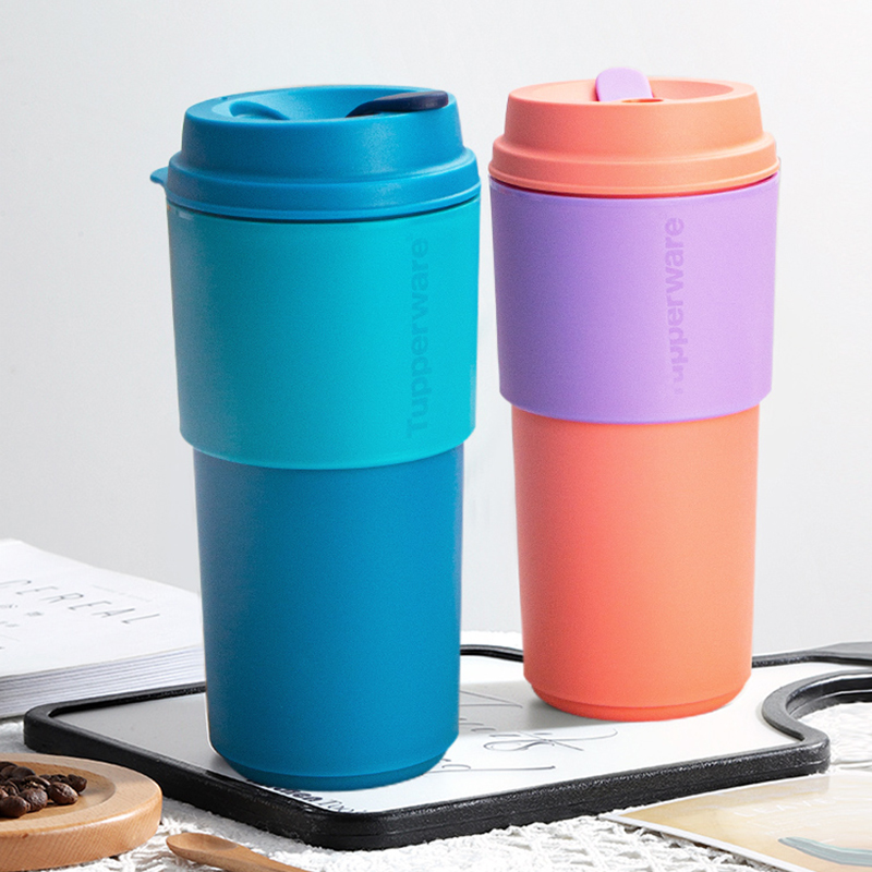 Tebaixin coffee cup 490ml simple heat insulation large capacity office cup milk tea hot drink cup