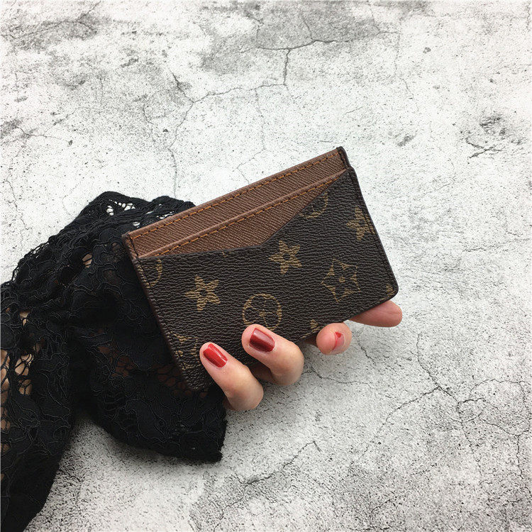 2022 new card-pack female-type ultra-thin multi-position driver's card sleeve male retro-ins mini small card holder