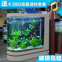 Bullet fish tank aquarium ecological free water change large double filter glass screen 1 2 meters 7654-OTPW