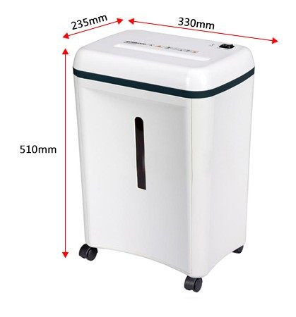 Miki SD9280 ເຄື່ອງຕັດເຈ້ຍ mini segment silent electric office stationery shredder