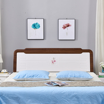 Headboard environmental protection paint-free simple modern single headboard 1 8 meters double backrest economical can be customized