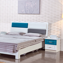 New Nordic headboard Simple modern 1 8 meters paint-free blister backrest 2 meters double bed bedroom leather soft bag customization