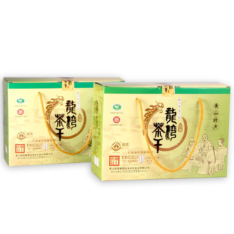 Anhui specialty Longwan Huangshan Wucheng tea dried handmade snacks marinated tofu dry gift bag 1000g