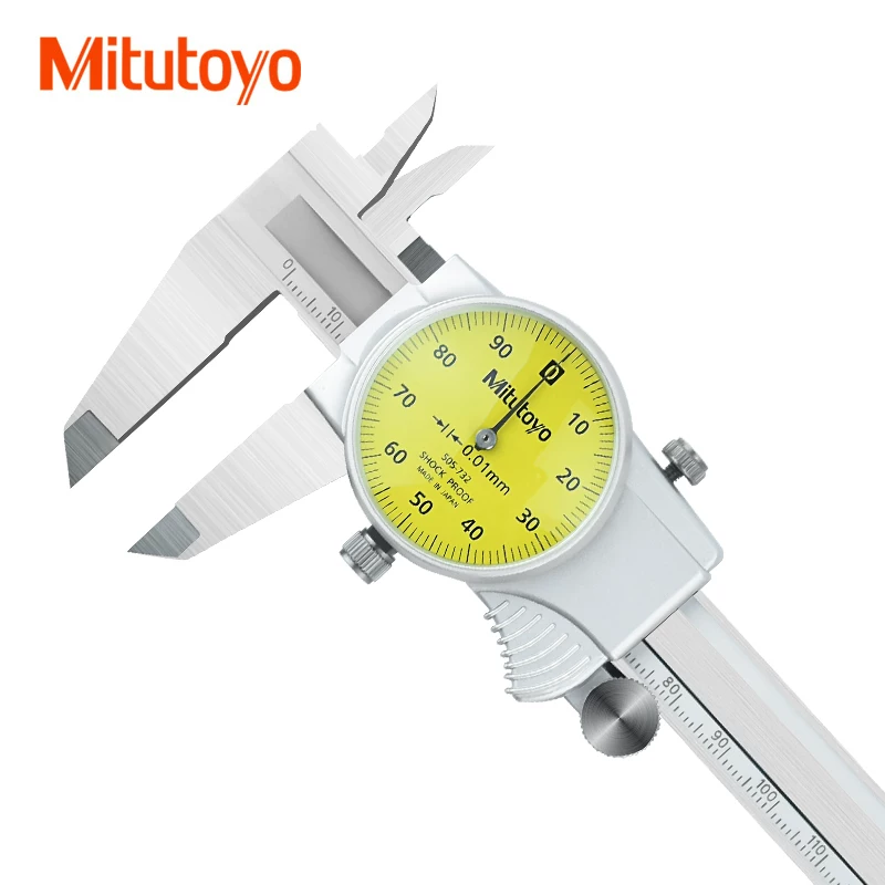 Калипер с штангель-масштабом Mitutoyo Япония с измерителем времени 505-732/0-150/0.01 мм