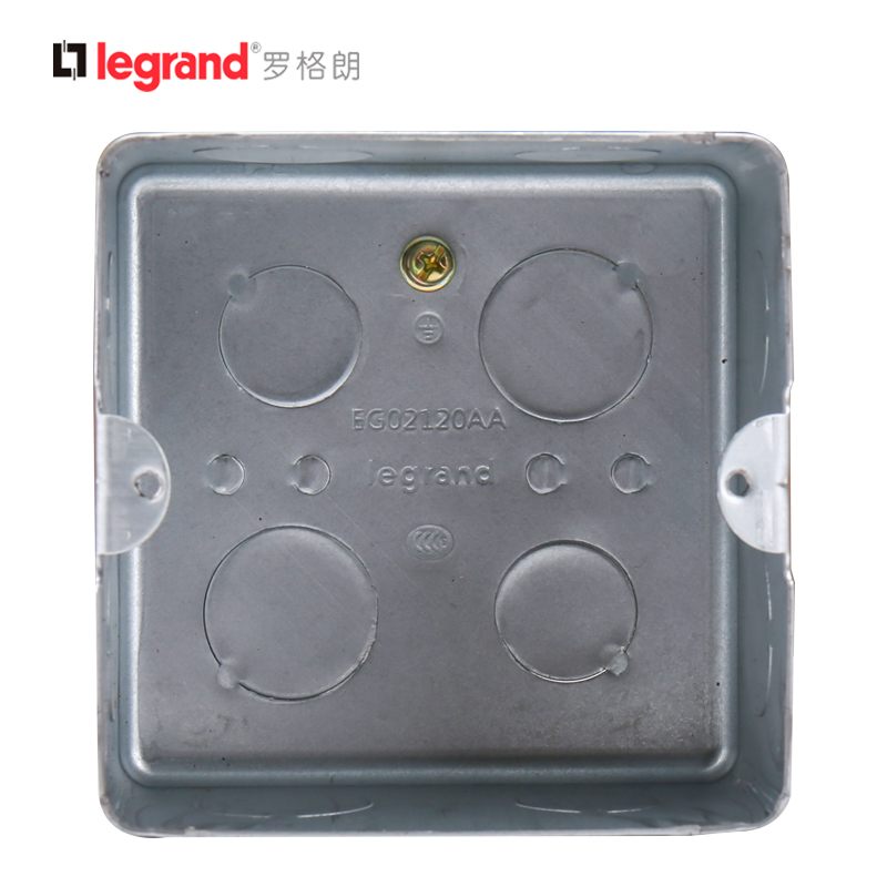 TCL Legrand special ground plug bottom box Metal cassette ground socket bottom box 100*100 sale