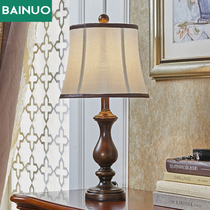 Desk lamp bedroom bedside lamp European living room simple study American personality creative romantic Art Decorative Art small table lamp