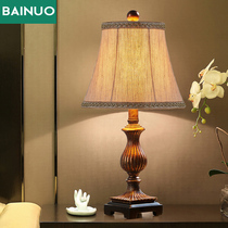 American retro simple desk lamp warm romantic living room creative European study bedroom decoration dimming bedside lamps