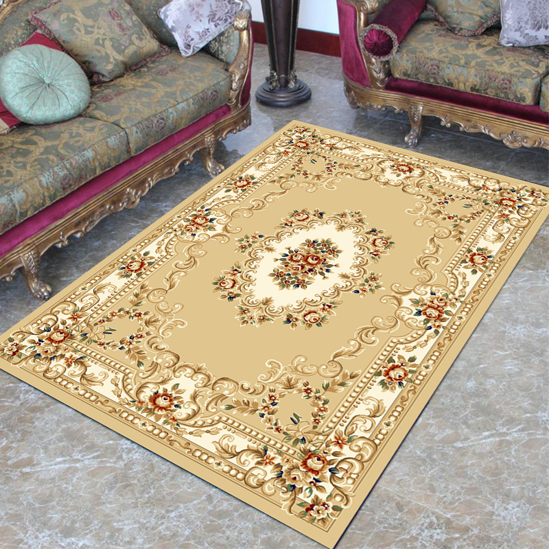 Boao nhập khẩu thảm châu Âu phòng khách sofa bàn cà phê phòng ngủ hiện đại tối giản mới thảm Trung Quốc - Thảm tấm thảm