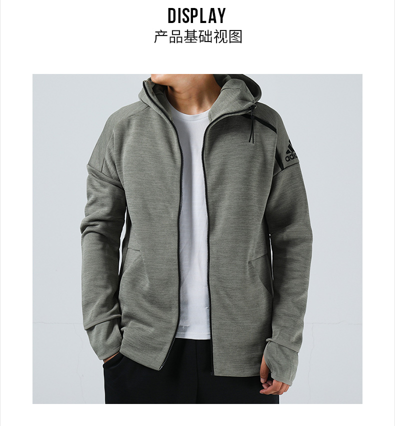 Áo khoác nam Adidas / Adidas ZNE mùa thu đông mới áo khoác mới đan thể thao chạy mặc giản dị áo khoác thể thao nam adidas