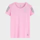 Áo thun ngắn tay Adidas dành cho nữ mùa hè 2019 Đào tạo mùa hè Áo thun thoáng khí nhanh khô BK2708 - Áo phông thể thao áo phông thể thao