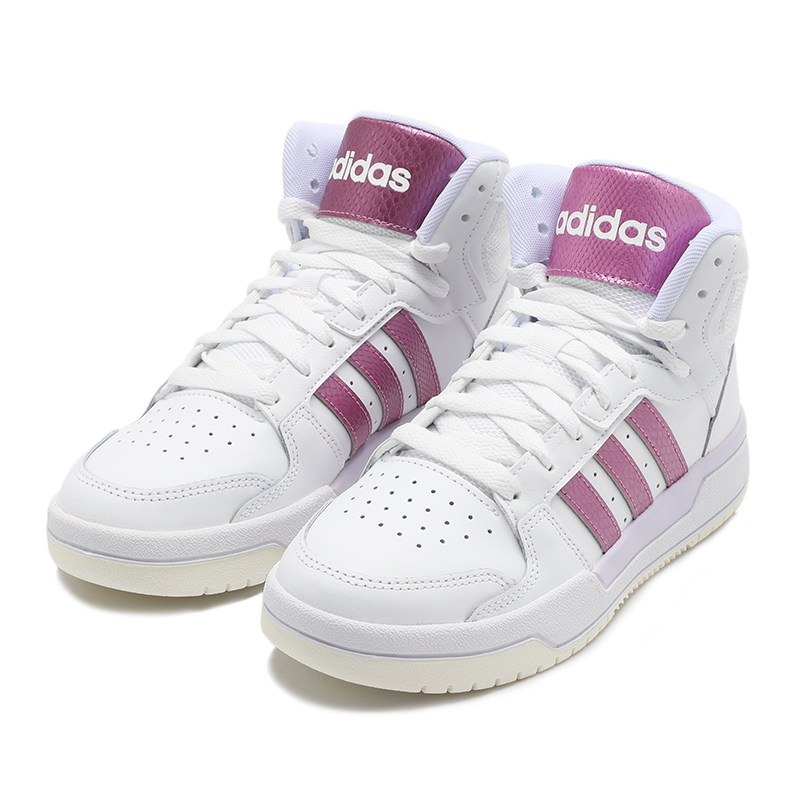 ADIDAS ENTRAP MID Sneakers Basketball For Woman White FW3480 £79.85 -  PicClick UK