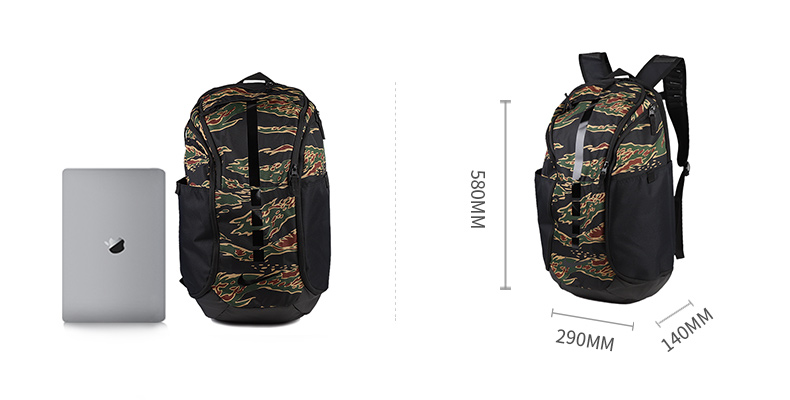 Nike Nike túi đeo vai nam và nữ túi sinh viên túi máy tính du lịch công suất lớn ba lô du lịch BA5555-010 - Ba lô balo mlb