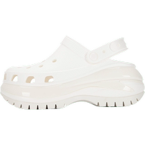 crocs Crocs womens shoes white fashion sandals outdoor sports beach shoes thick-soled casual shoes for men