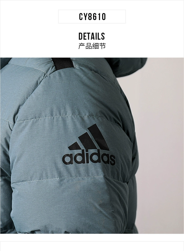 Adidas  nam 2018 mùa đông mới CLIMAHEAT PARKA áo khoác ấm CY8611 - Thể thao xuống áo khoác