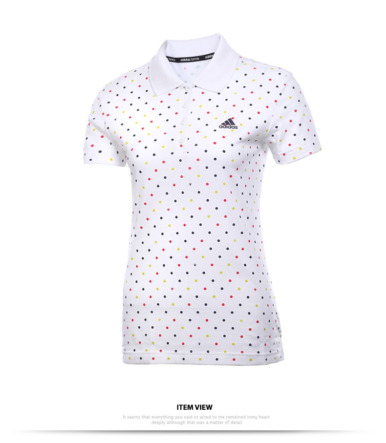 Polo sport femme ADIDAS AY4545 - Ref 555734 Image 7