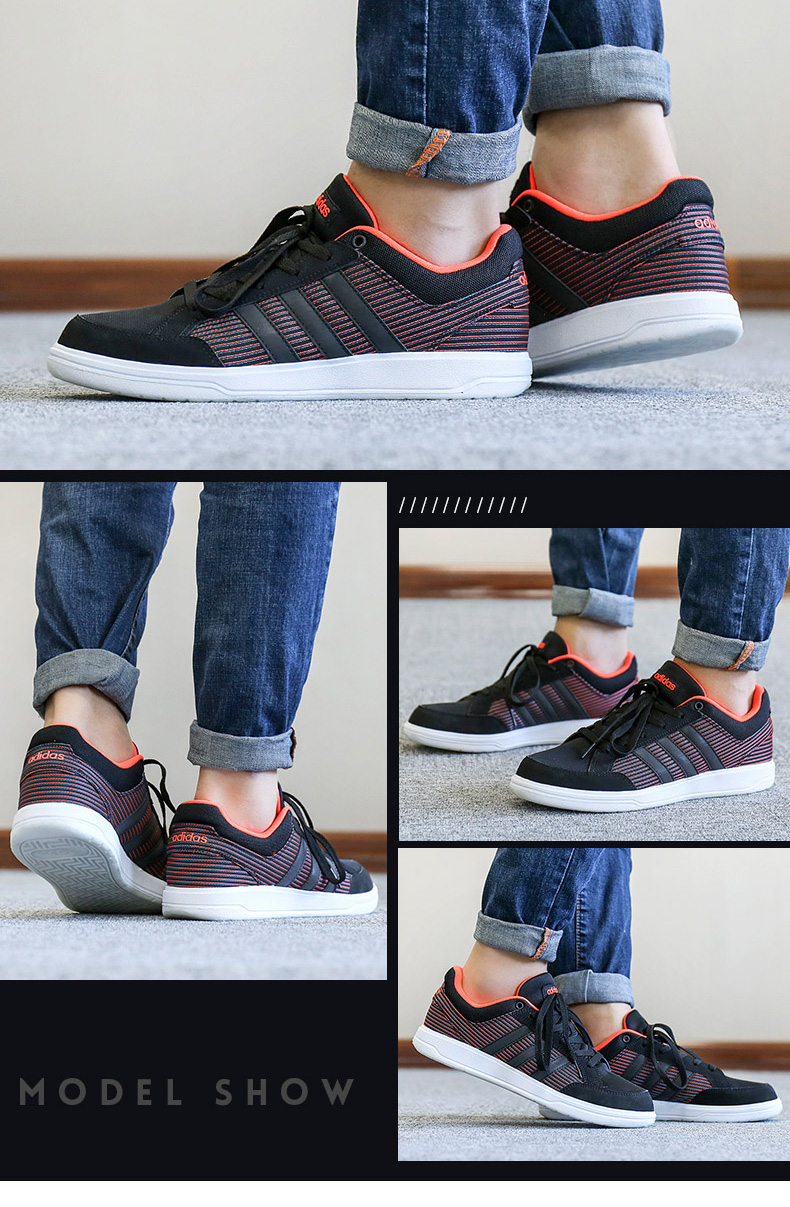 Giày thể thao Adidas Giày nam 2018 mới lưới thoáng khí Giày thông thường Giày tennis nhẹ BC0165 QC giày sneaker nam