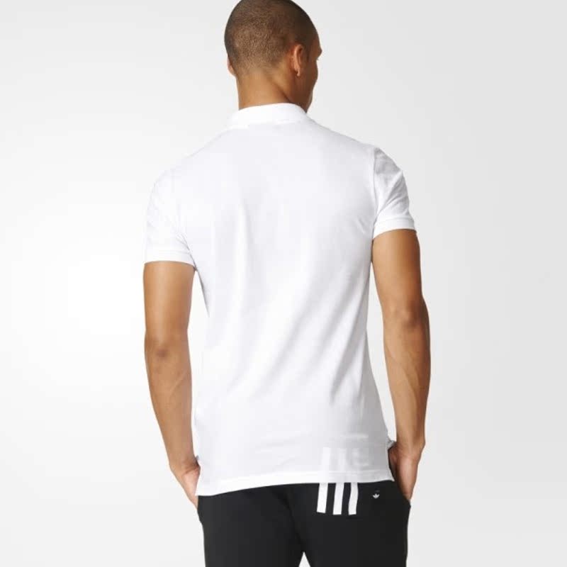 Polo sport homme ADIDAS AZ0945 en coton - Ref 559214 Image 9