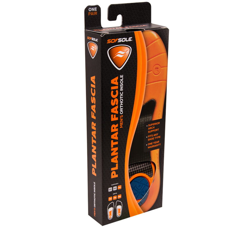 SOFSOLE / Shu tốc độ chân âm nhạc chống sốc hấp thụ vòm chống trượt hỗ trợ nam và nữ PLANTAR FASCIA đế lót thể thao lót giày silicon chống đau mũi chân