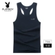 Playboy Slim-type Từ nam giới đáy quần bó sát thể thao Cotton Hurdle Cotton thoáng khí mùa hè - Áo vest cotton áo ba lỗ nam form rộng