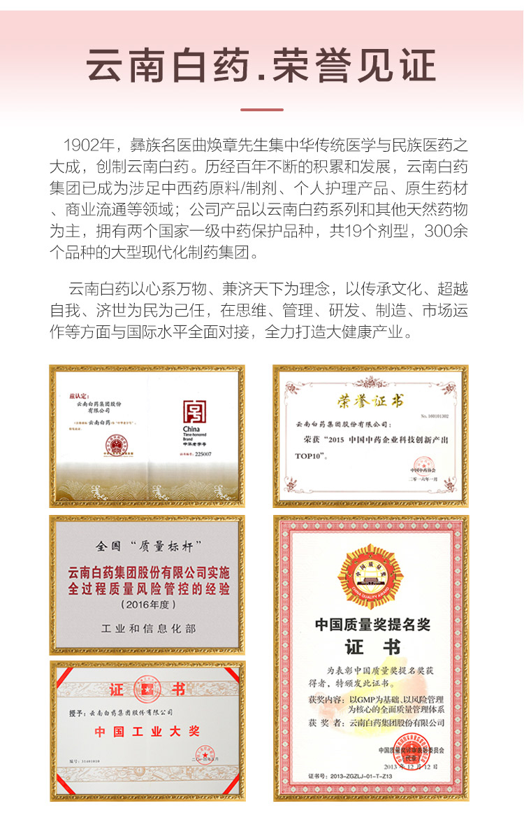 云南白药 气雾剂 止痛消肿 活血散瘀 50g+60g 图6