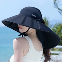 Черная накидка, солнцезащитная шляпа