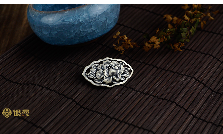 Broche femme en argenterie - Ref 1173333 Image 13