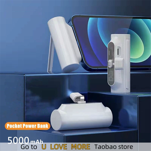 5000 мА и мини -мощный банк для iPhone 13 12 ξ Mystery Oppo Samsung