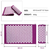 Массажер подушки лотос акупрессоры подушка йога коврики Re re