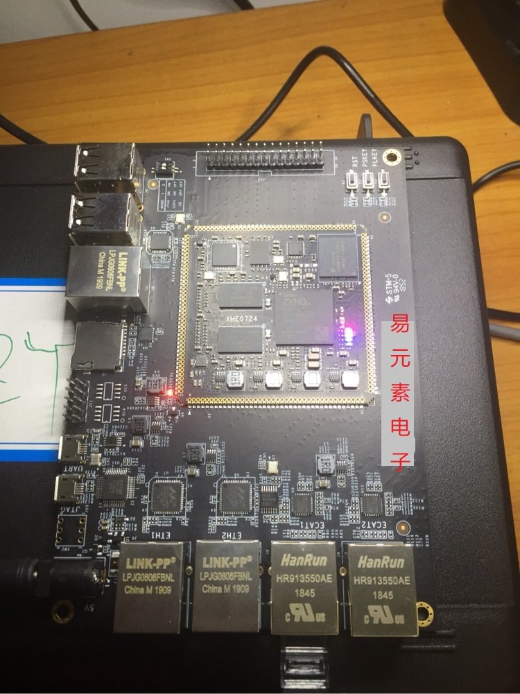 EtherCat main station development board ZYNQ programme