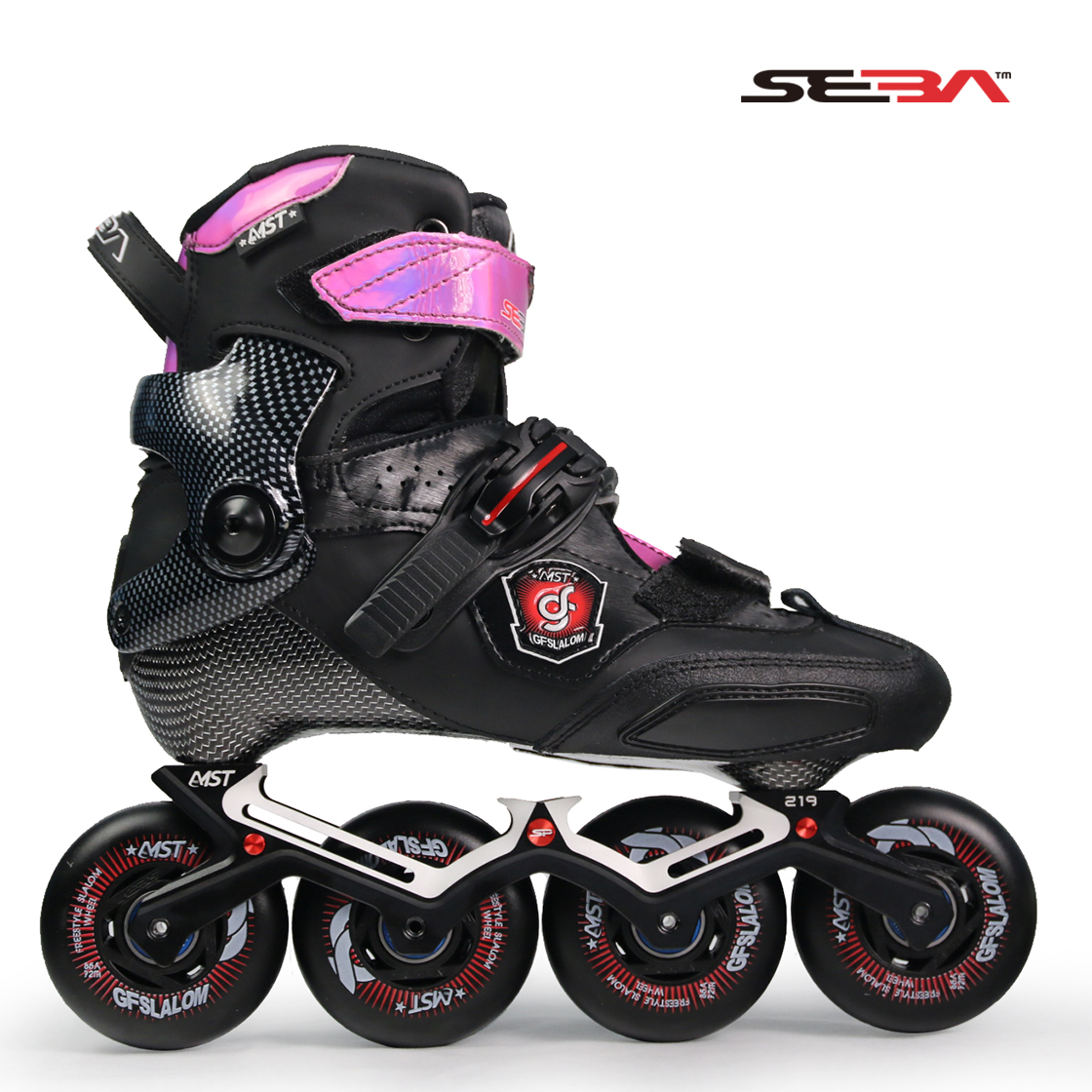 SEBA Guo party Custom Trix Carbon Fiber High-end Wheel Sliding Shoes Adults Children's Skate Flat Flower Shoes New