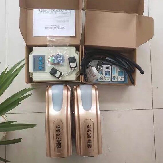 Remote control electric 8-character swing door motor