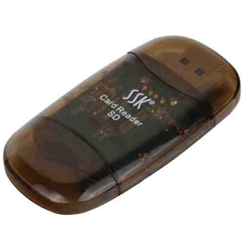 SSK King SCRS026 crystal card reader direct reading SD SDHC large card Canon single-eye camera memory large card reader