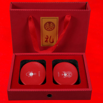 Wedding soap box red ceramic soap box wedding soap dish household soap box a pair of dowry soap personalized custom