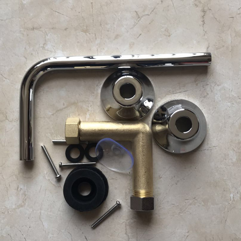 Suitable for TOTO Kohler Wrigley urination sensor connected to the water supply accessories 7-word elbow copper curved decorative cover