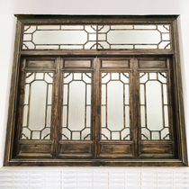 Custom Dongyangmu Imitation Antique Doors And Windows Chinese Partition Screen Xuanguan Background Wall Real Wood Door Carved Door Flower Gate Flower Door